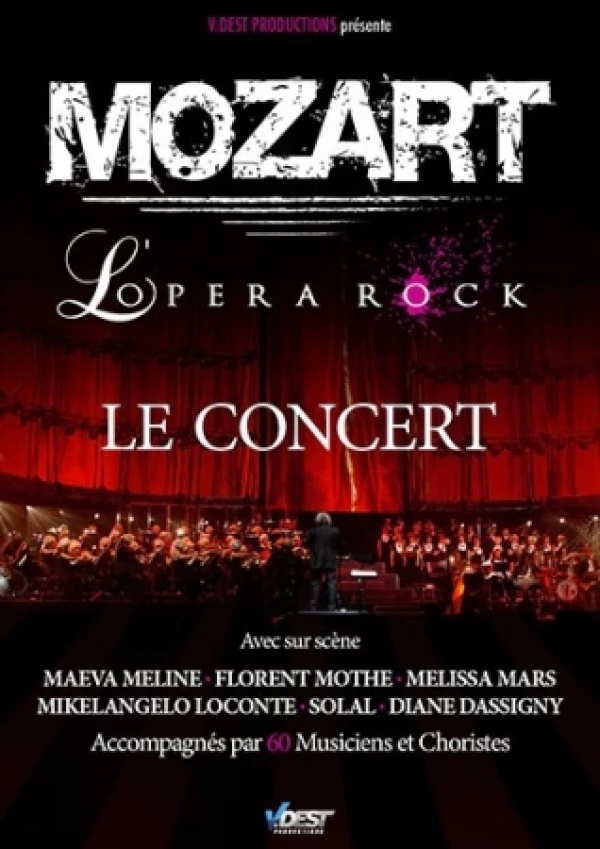 (MOZART L'opéra Rock  - Le Concert) Reporté